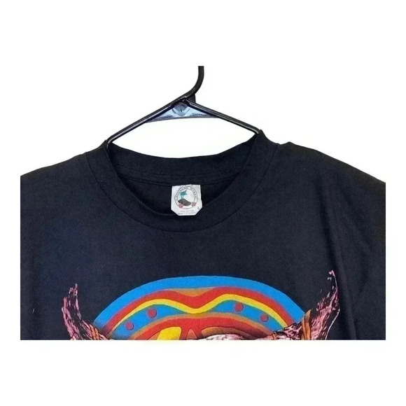 Vintage 90s Caribbean Dream Indian Cattle T-Shirt L Single Stitch NEW - Picture 6 of 9